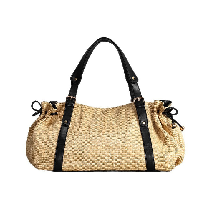 Rustikale Handgefertigte Strohtasche