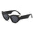 Damen Cat-Eye Sonnenbrille im luxuriösen Tortoise-Design Karnz