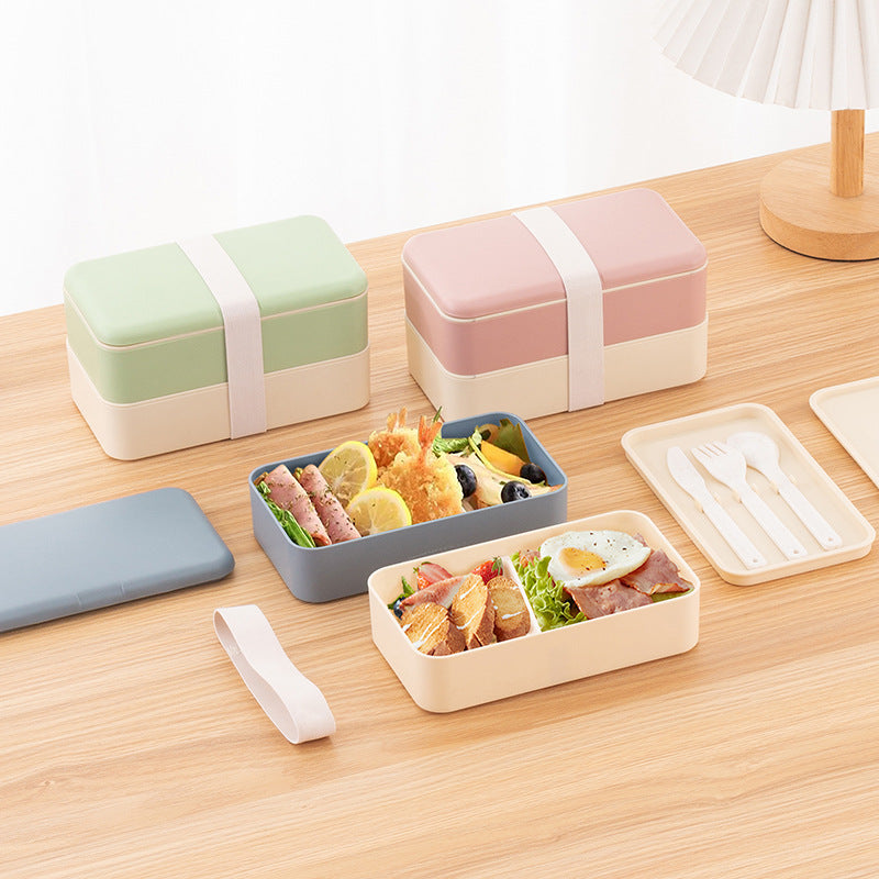 Stapelfähige umweltfreundliche Lunchbox