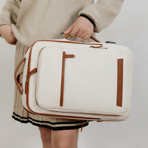 Eleganter Strukturierter Laptop-Rucksack Karnz