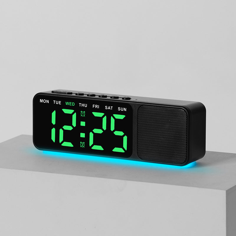 Digitaler LED-Wecker mit Mehrfarbenbeleuchtung Karnz