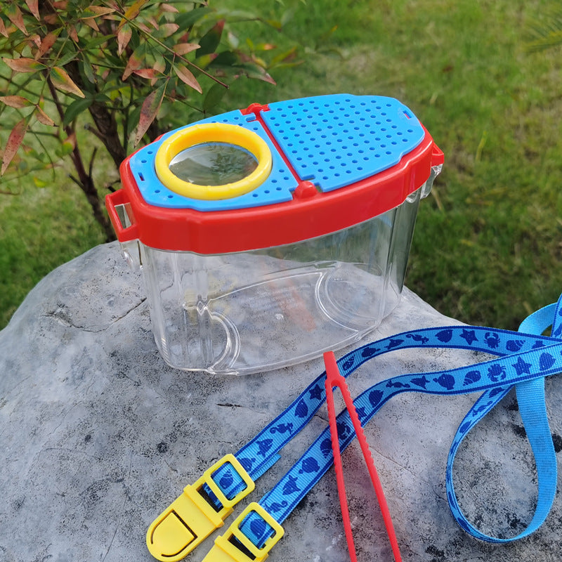 Unisex Aufbewahrungsspielzeug mit Vergrößerungsglas Karnz