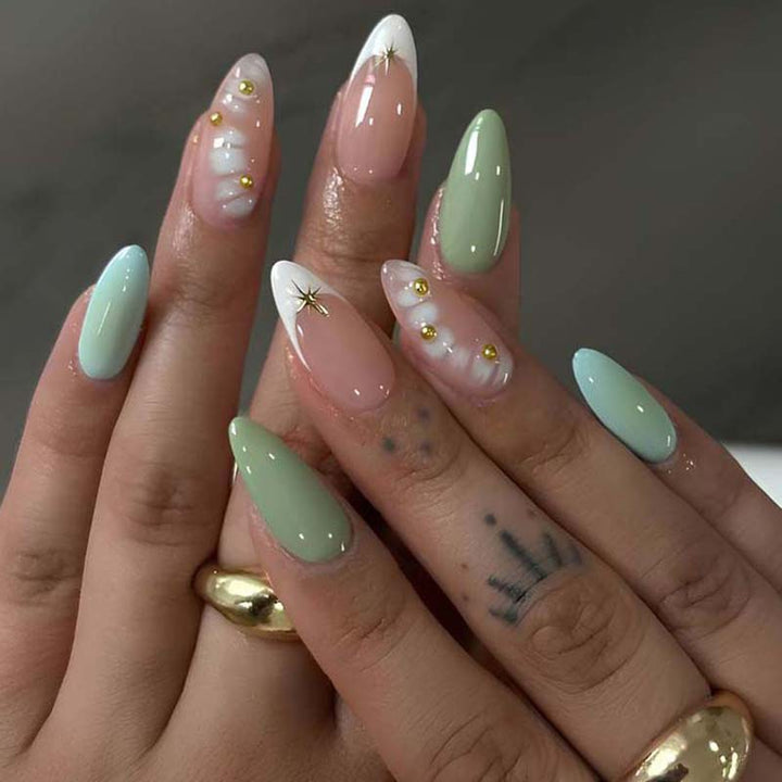 Dekorative Nagelkunst