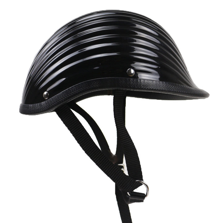 Retro Schutzmotorradhelm Karnz