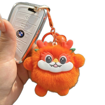 Flauschiger Schlüsselanhänger Charm Karnz