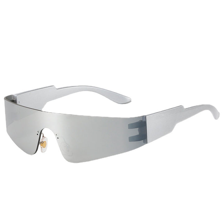 Oversized Schutzschild Sonnenbrille Karnz