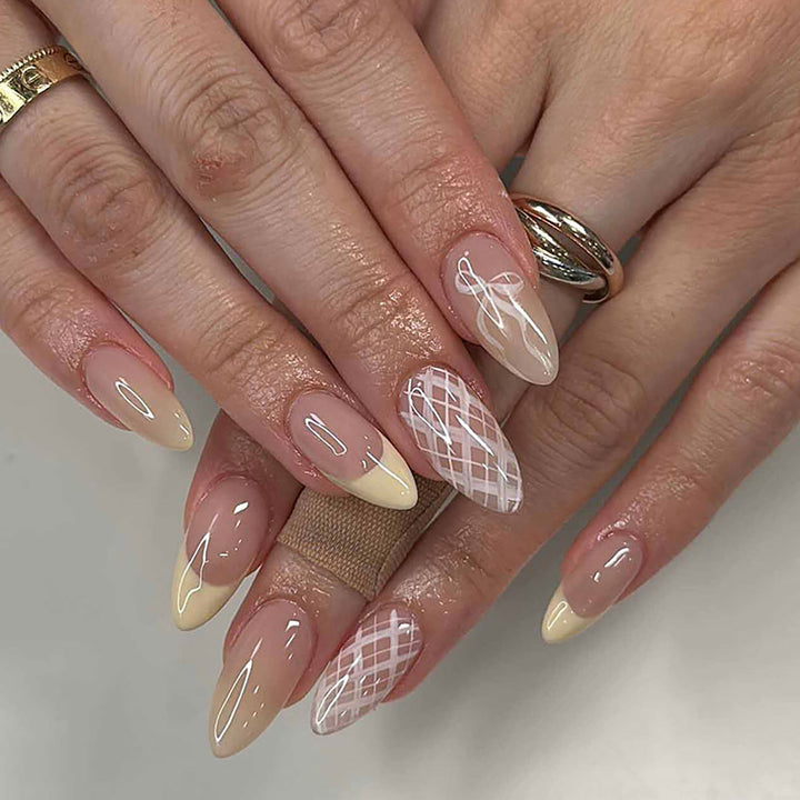 Elegantes Stiletto-Nagelkunst-Set