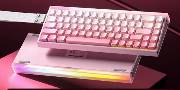 Kabellose mechanische Gaming-Tastatur mit fortschrittlichen RGB-Funktionen Karnz