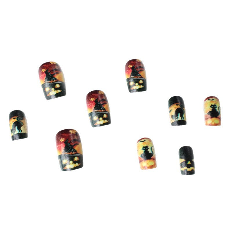 Halloween-Themen-Nagelkunst-Aufkleber Karnz