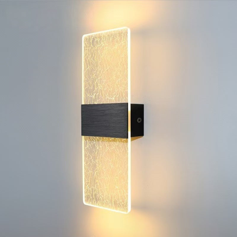 Zeitgenössische Kristall-Wandlampe