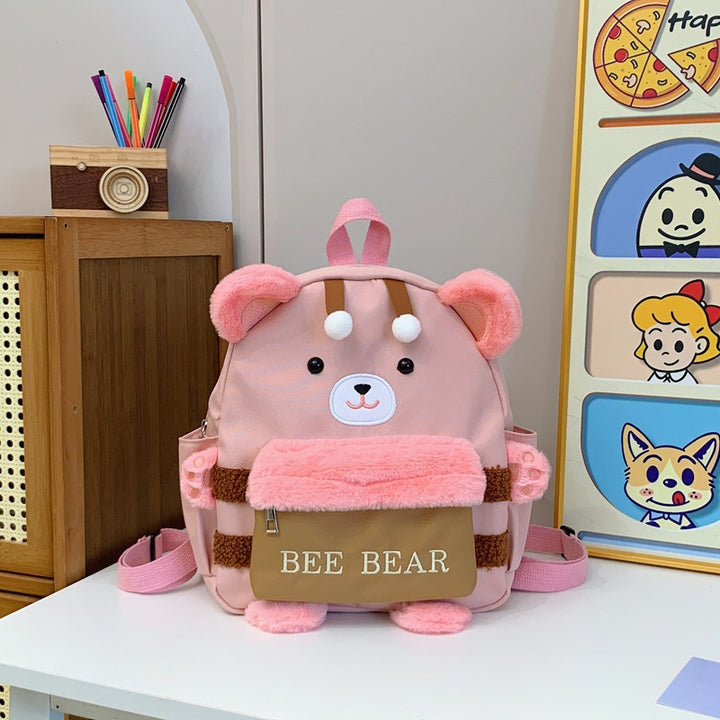 Plüschbär-Design-Rucksack