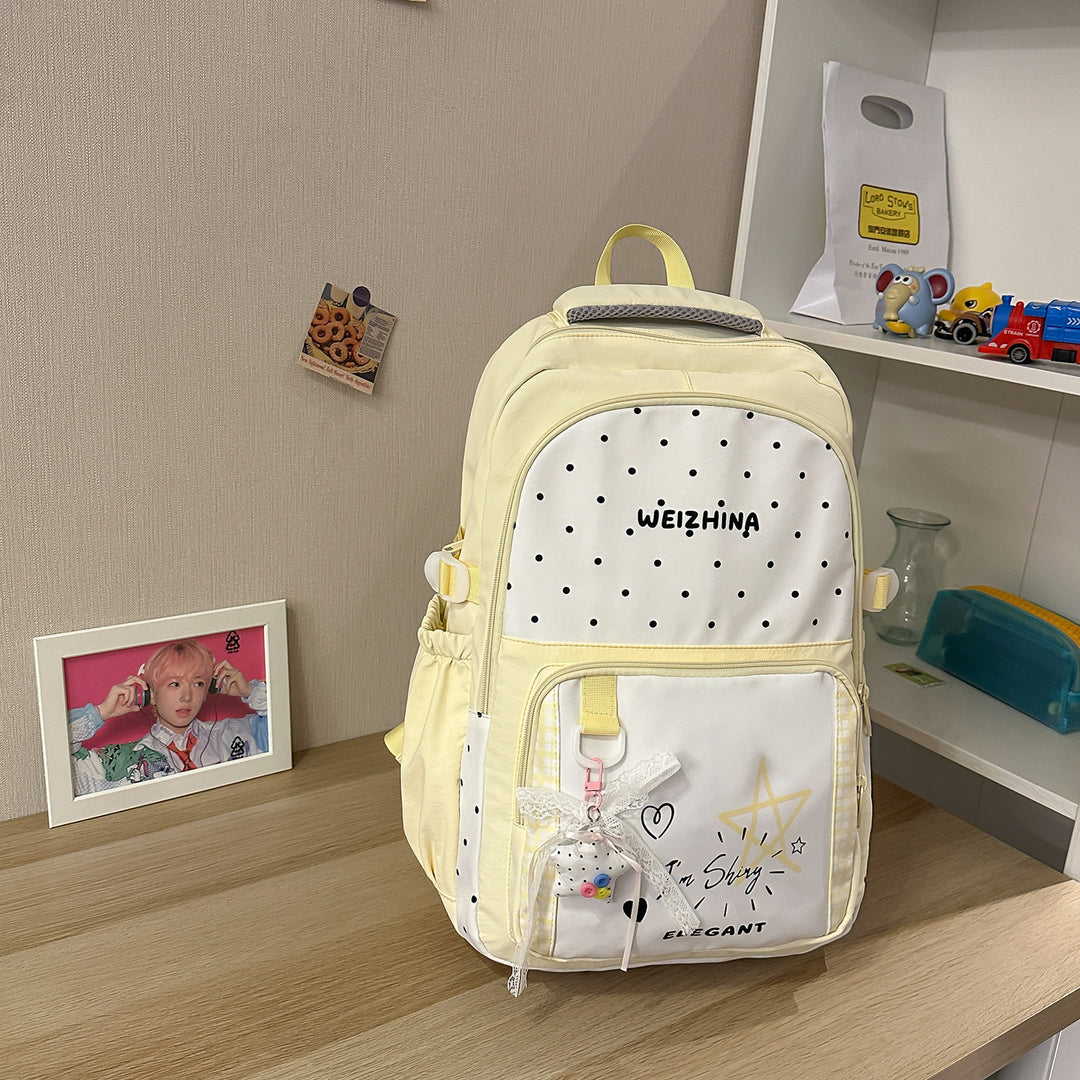 Trendige gepunktete Rucksack Karnz 1791204846