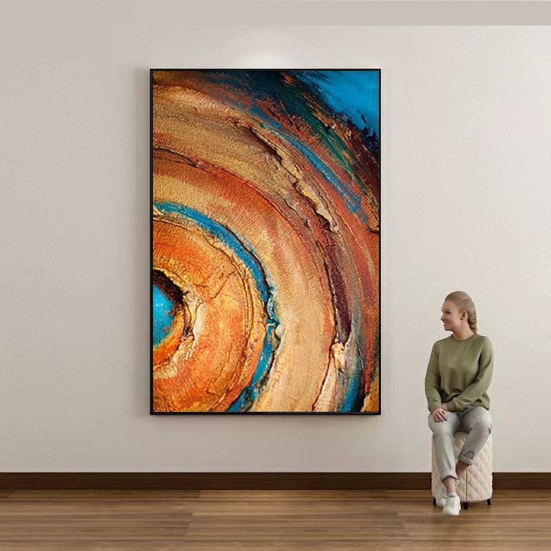 Abstrakte Texturierte Wandkunst für Innenräume