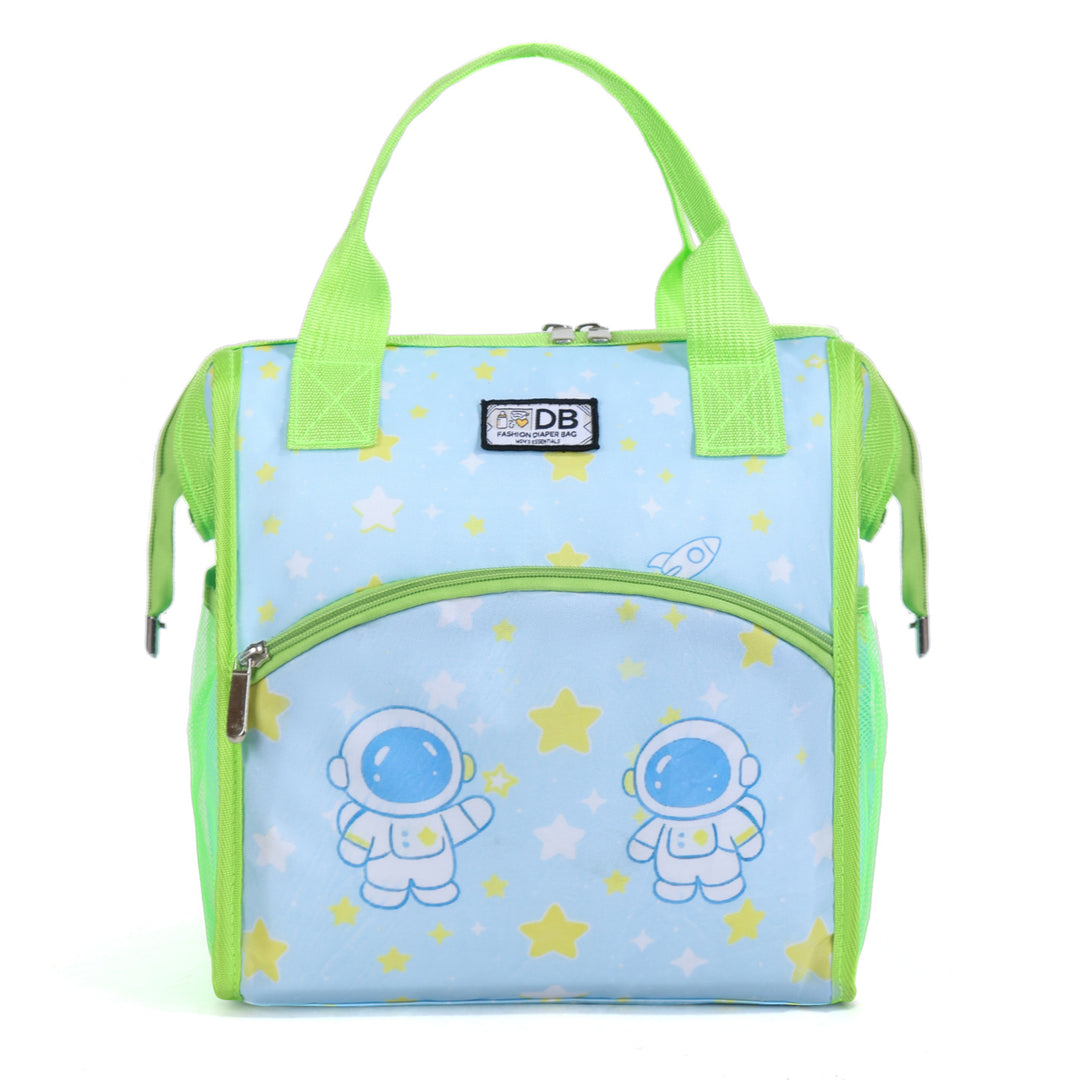 Stylische gemusterte Wickeltasche Karnz