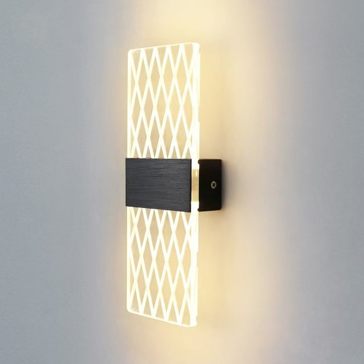 Zeitgenössische Kristall-Wandlampe
