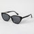 Damen moderne Sonnenbrille mit klassischem Schwung Karnz