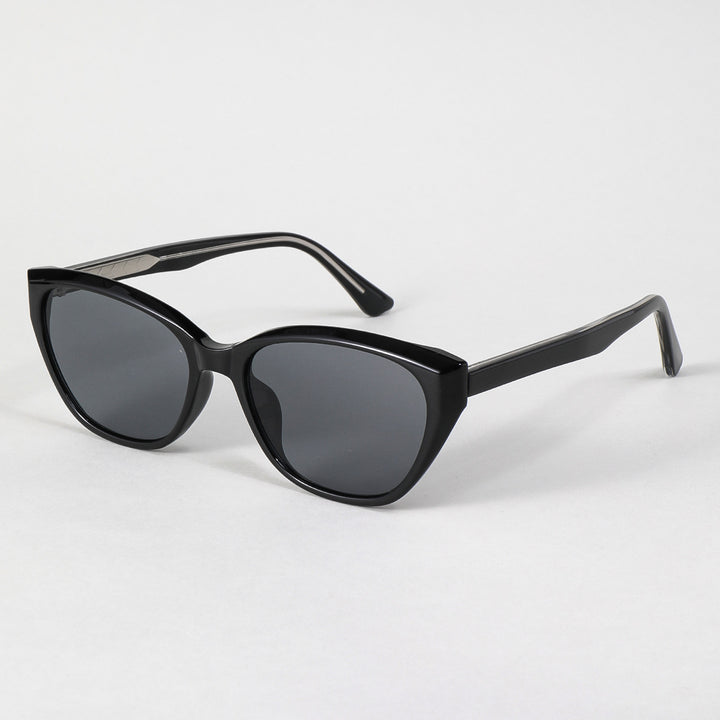 Damen moderne Sonnenbrille mit klassischem Schwung Karnz