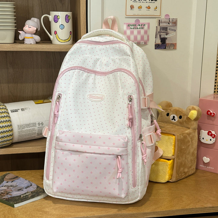 Dekorativer Rucksack mit Sternenmuster Karnz