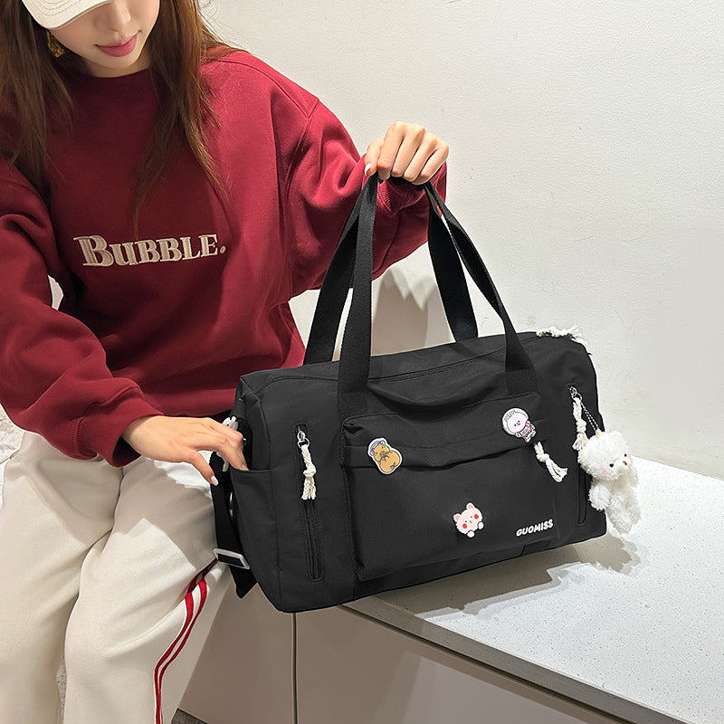 Verspielt Canvas Gym Tote Karnz