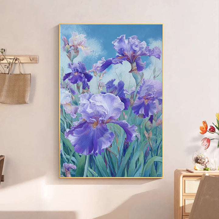 Dekorative florale Wandkunst