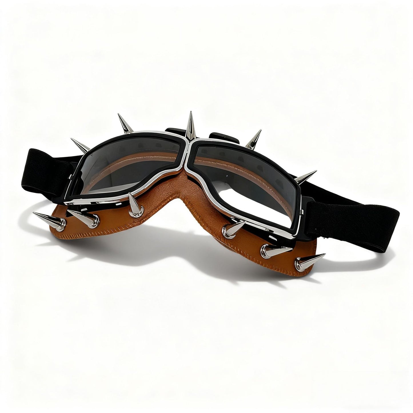 Damen extravagante Sportsonnenbrille mit spitzen Design-Details Karnz
