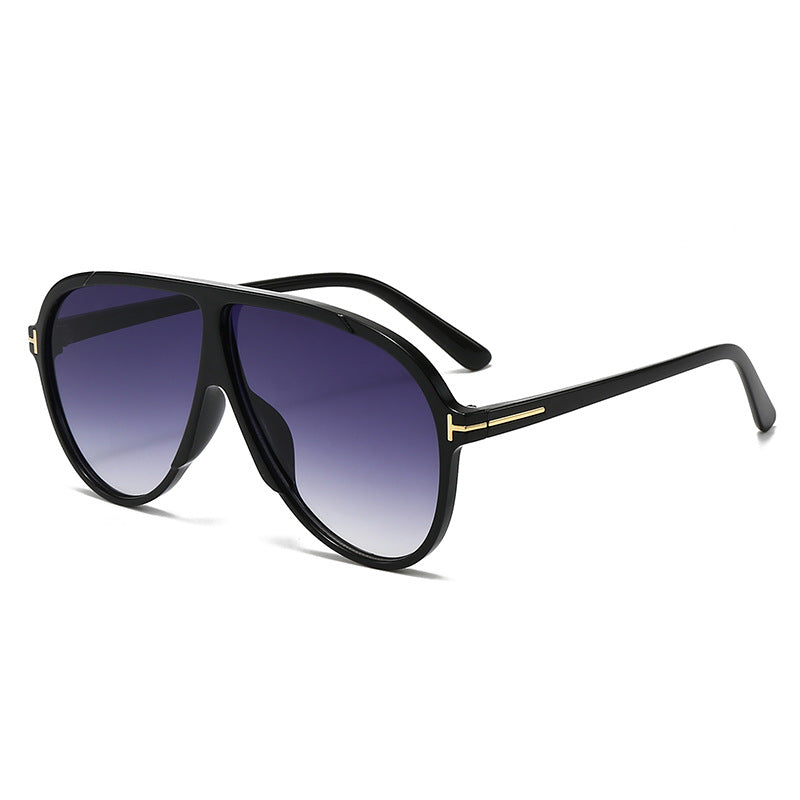 Damen große Sonnenbrille mit modernem Design und schützenden Gläsern Karnz