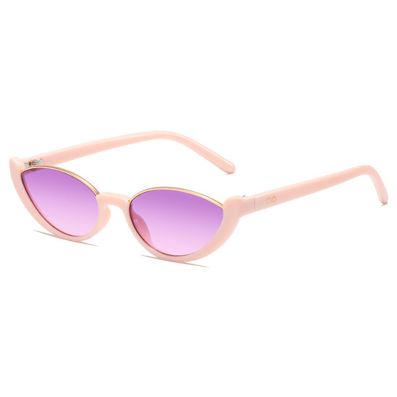 Damen Cat-Eye Sonnenbrille mit dezentem Rahmen und polarisierten Gläsern Karnz