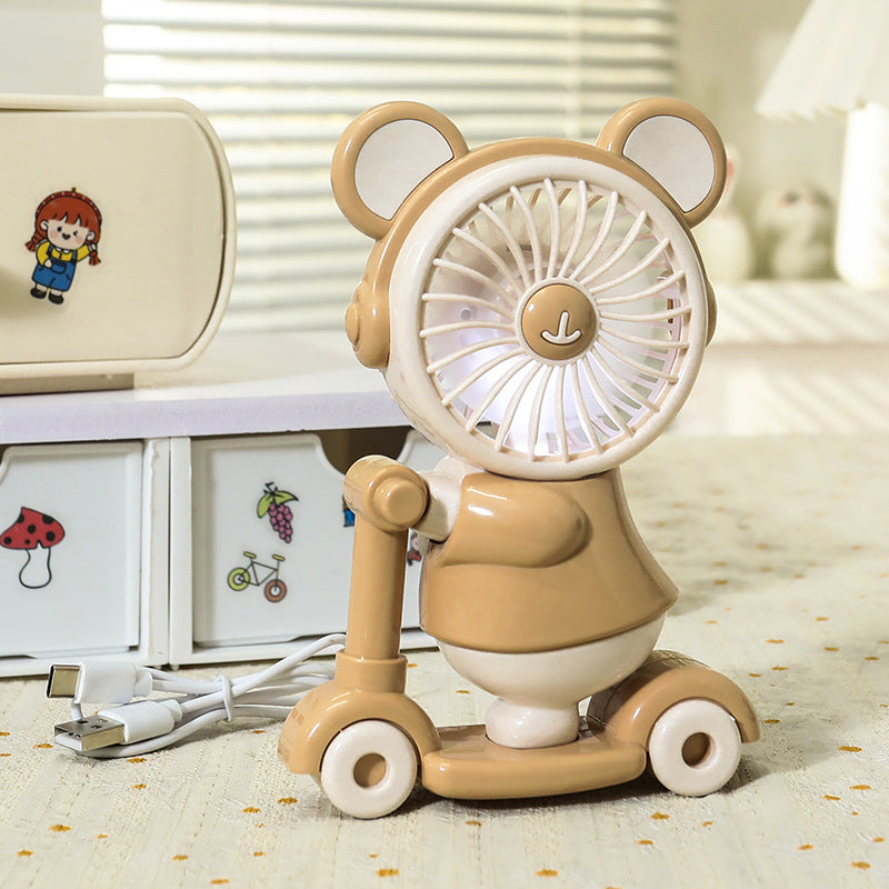 Damen Tragbarer Handventilator im niedlichen Tierdesign Karnz