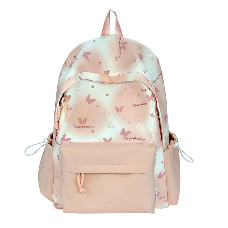 Freizeit-Rucksack mit Floralen Applikationen Karnz