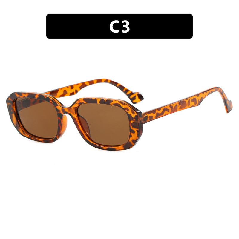 Damen modische Sonnenbrille mit elegantem geometrischen Design Karnz