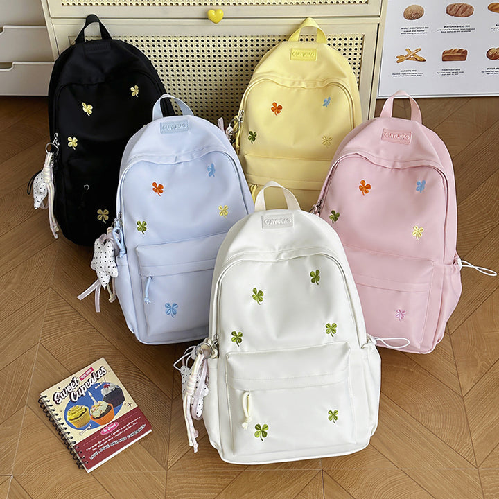 Florale gestickte Freizeit-Rucksack Karnz 1791205343