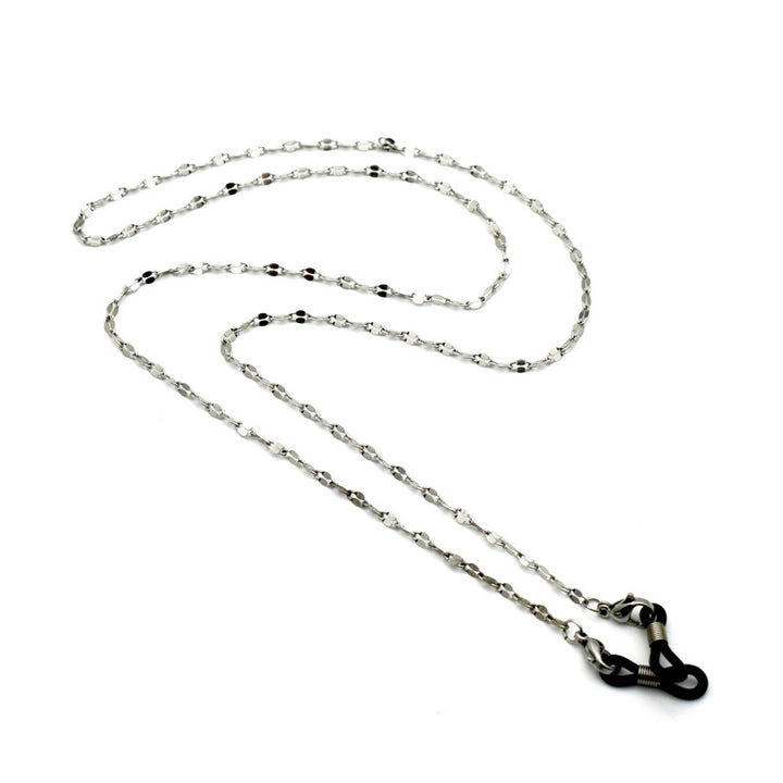 Stylische Silberketten Brillenhalter Karnz