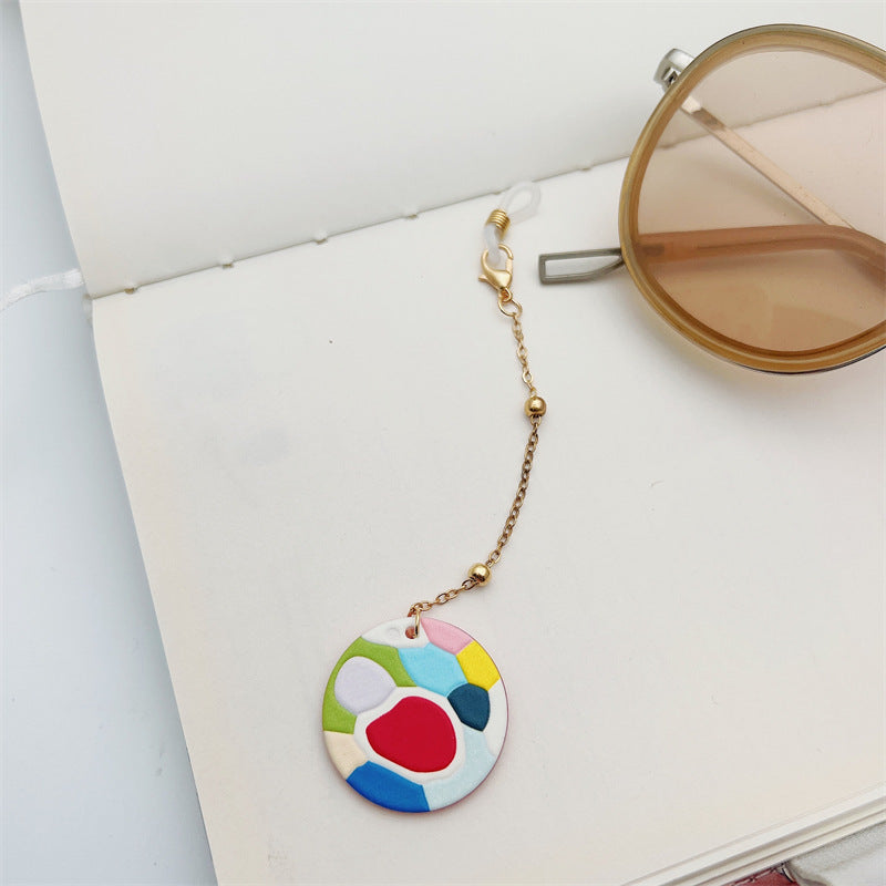Herz-Design Brillenkettenhalter Karnz