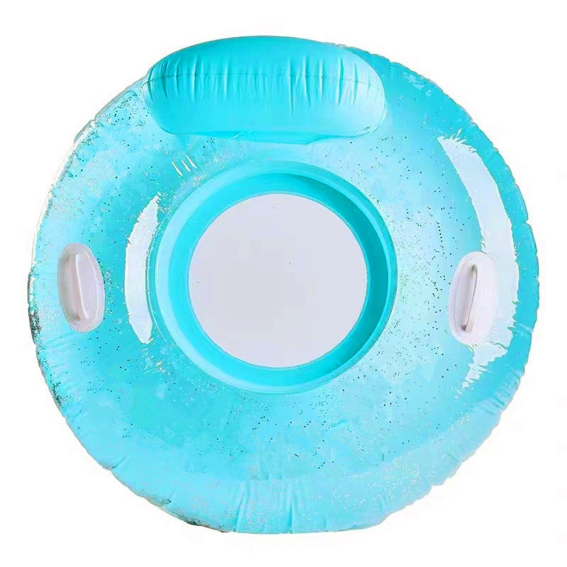 Damen Aufblasbarer Komfort-Schwimmring mit Netzoberfläche Karnz