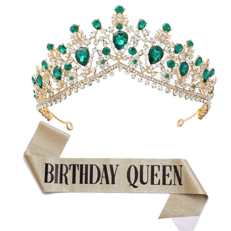 Damen Krone und Sash-Set Karnz