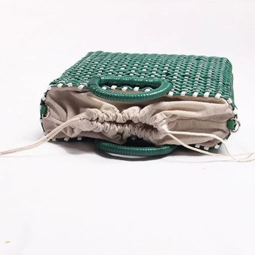 Damen Handtasche im modernen Flecht-Design Karnz