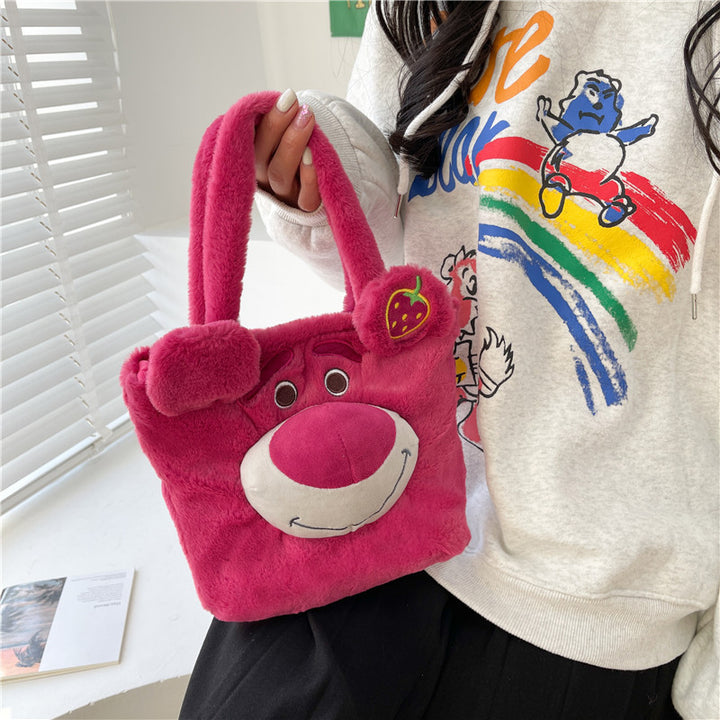 Plüsch-Charakter-Handtasche
