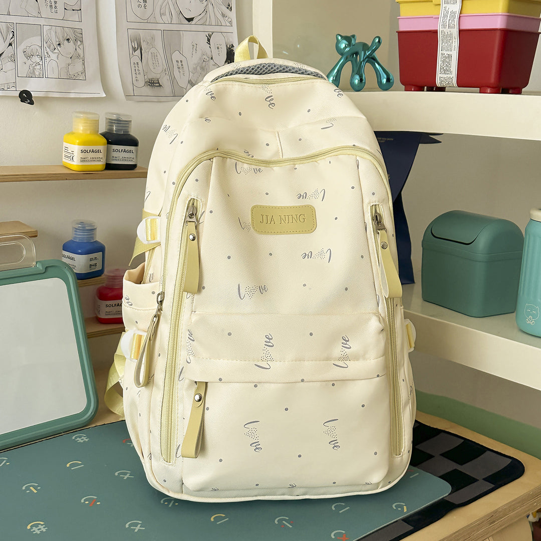 Stylische Love-Beschmückte Rucksack Karnz