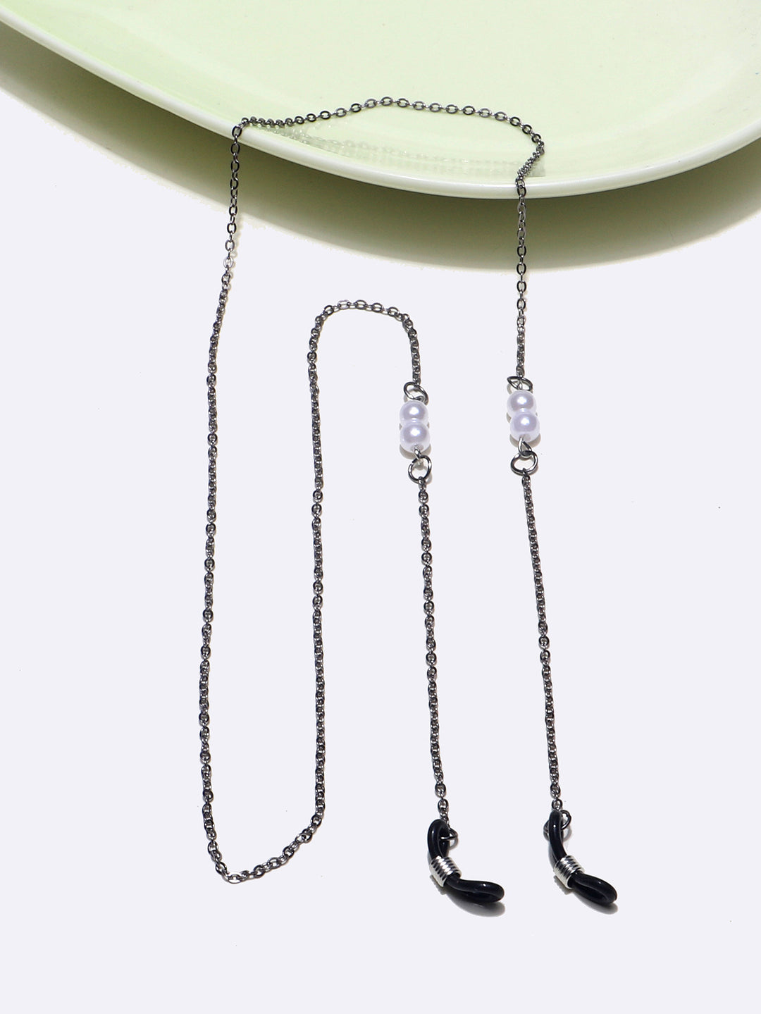 Elegante Metall-Brillen-Halskette Karnz