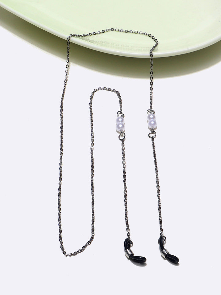 Elegante Metall-Brillen-Halskette Karnz