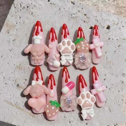 Künstlerisches Nagelkunstset