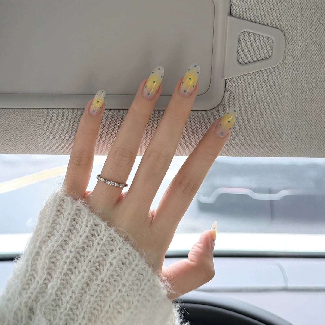 Stylisches French Tip Nagelart Set