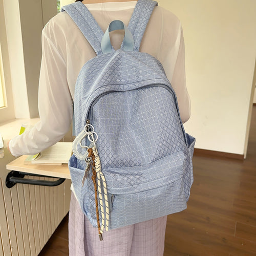 Casual Karierter Rucksack Karnz
