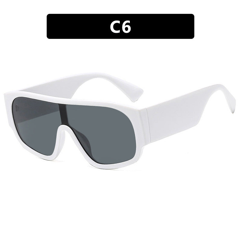 Damen Modische Oversized-Sonnenbrille mit einzigartigem Design Karnz