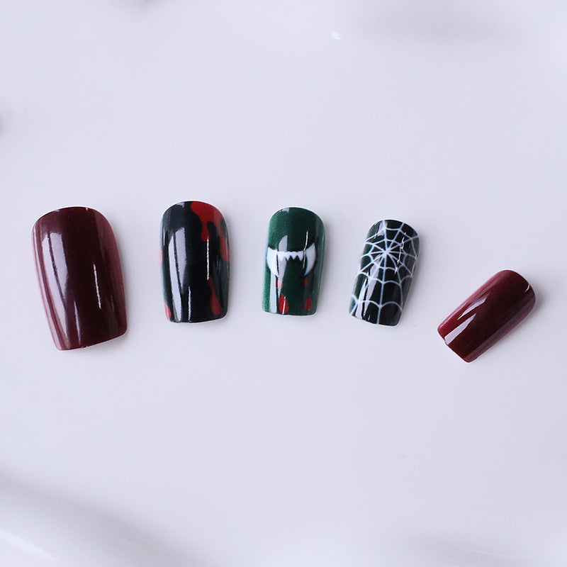 Halloween-Themen Nagelkunst Karnz