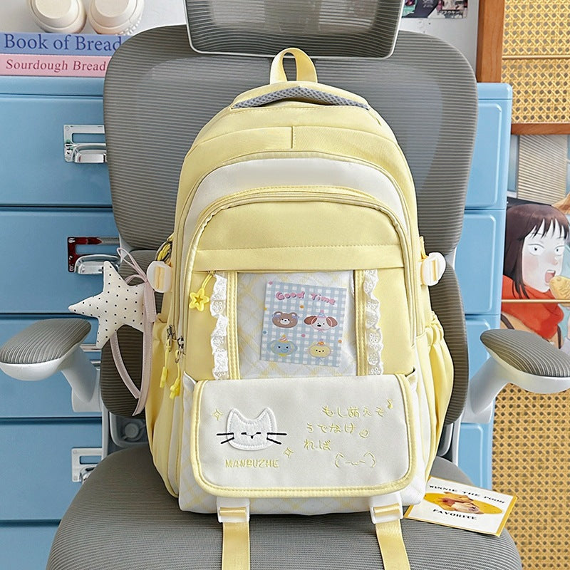 Stylische Grafische Rucksack Karnz