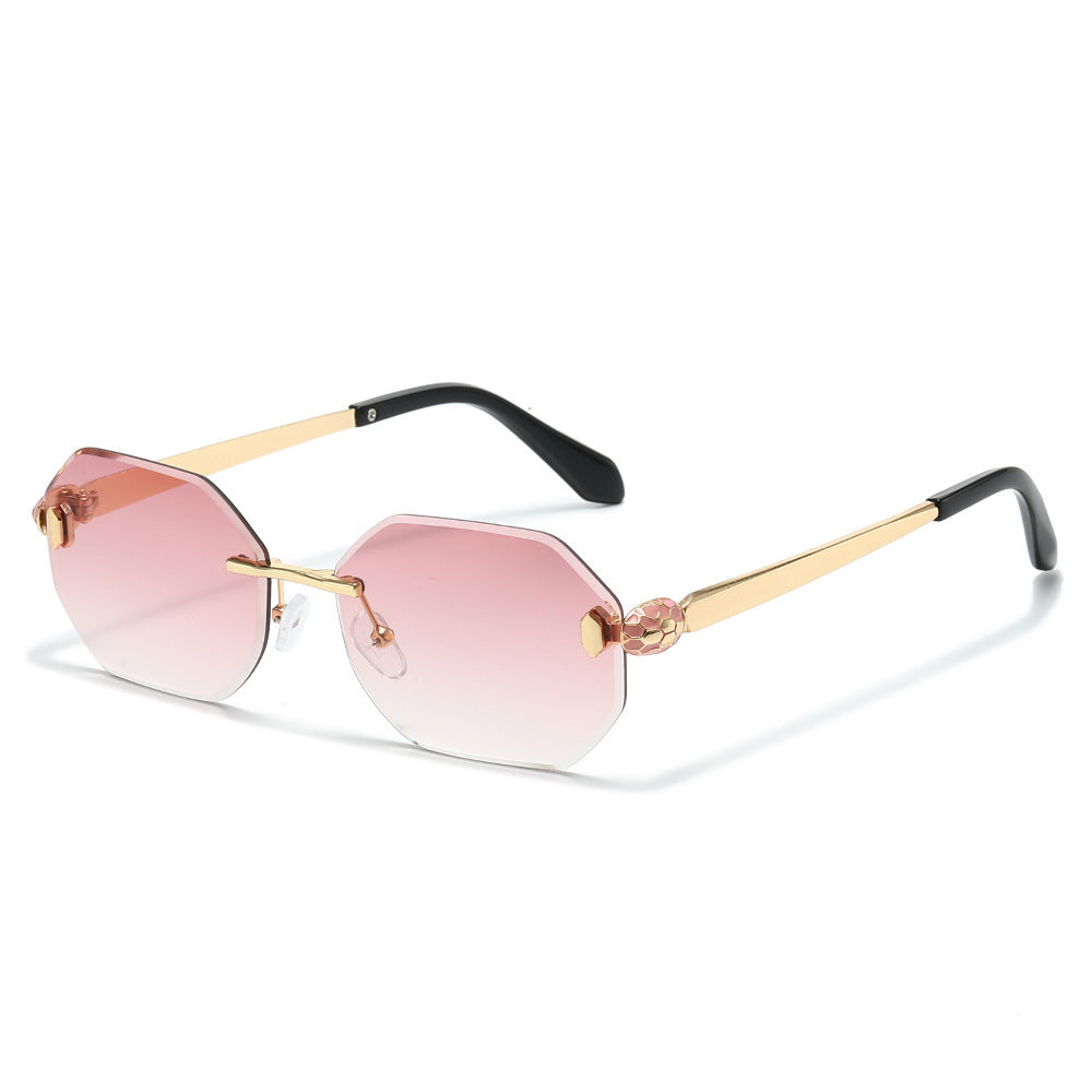 Avant-Garde Geometric Sonnenbrille Karnz