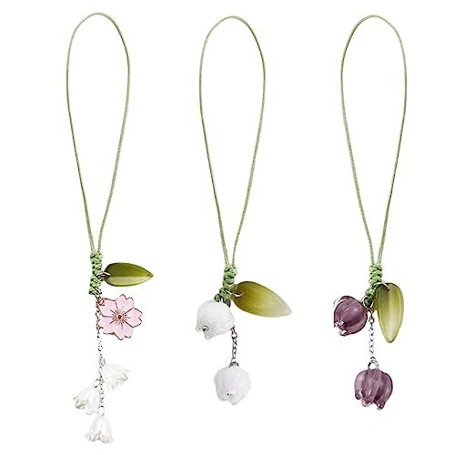 Dekorativer Floral Charm Schlüsselanhänger Karnz