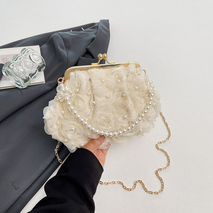 Florale Verziert Abendtasche