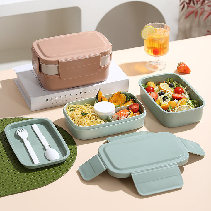 Mehrschichtige auslaufsichere Lunchbox